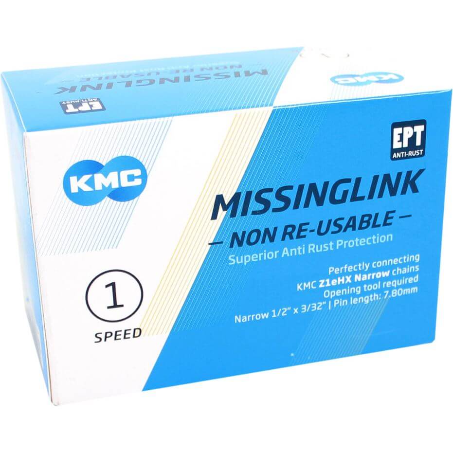 KMC SLOESSCHIP Missinglink Z1EHX NR EPT Silver (40)