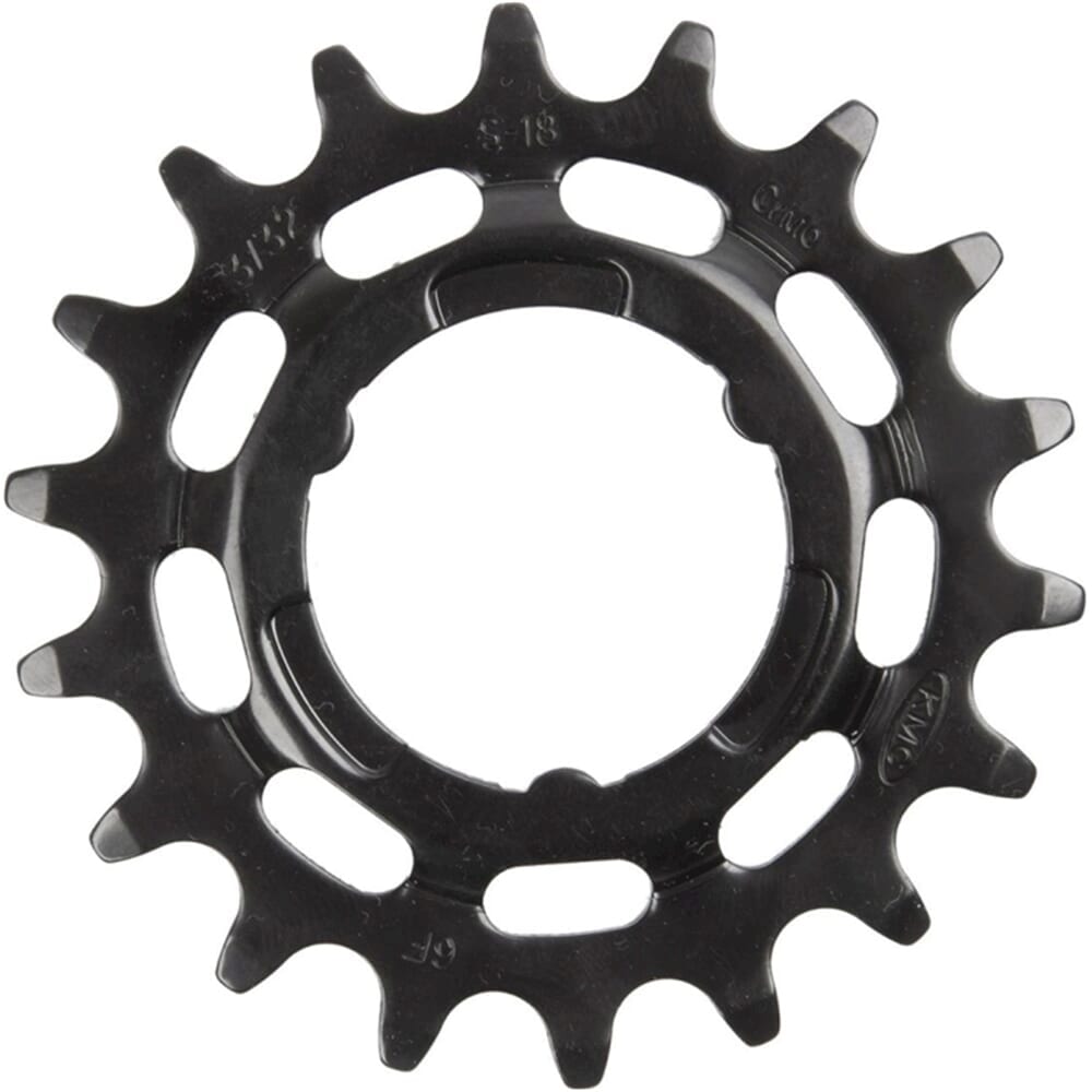 KMC Gear Shimano Nerte 18T Black (25e)