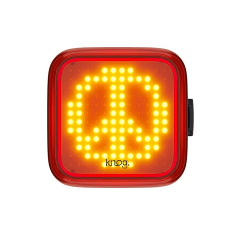 Knog blinder rear - peace - black