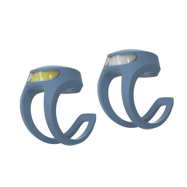 Knog frog usb twinpack - denim blue