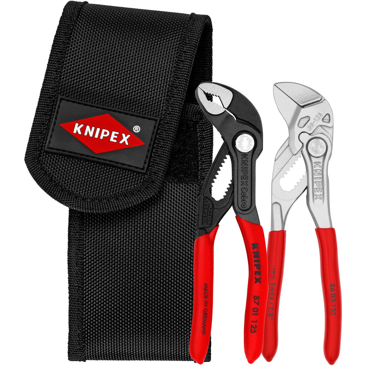 Knipex Mini-Tang Set an Toolgurt