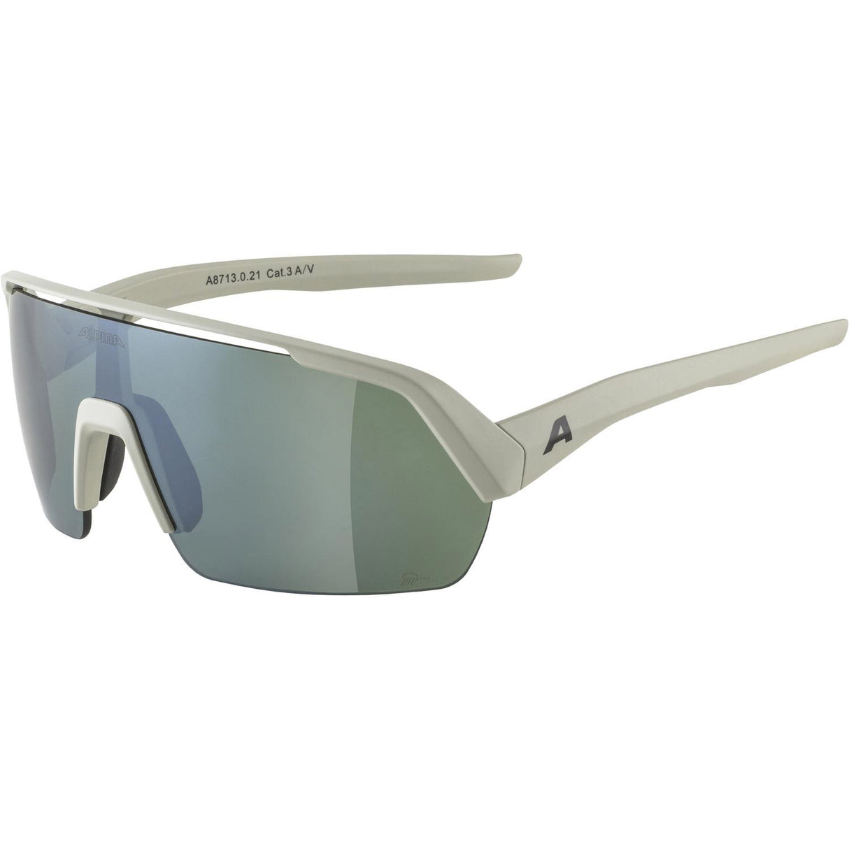 Olimpijskie okulary sportowe Turbo-Hr Q-Lite Fogstop Silver Mirror Gr Cat.3