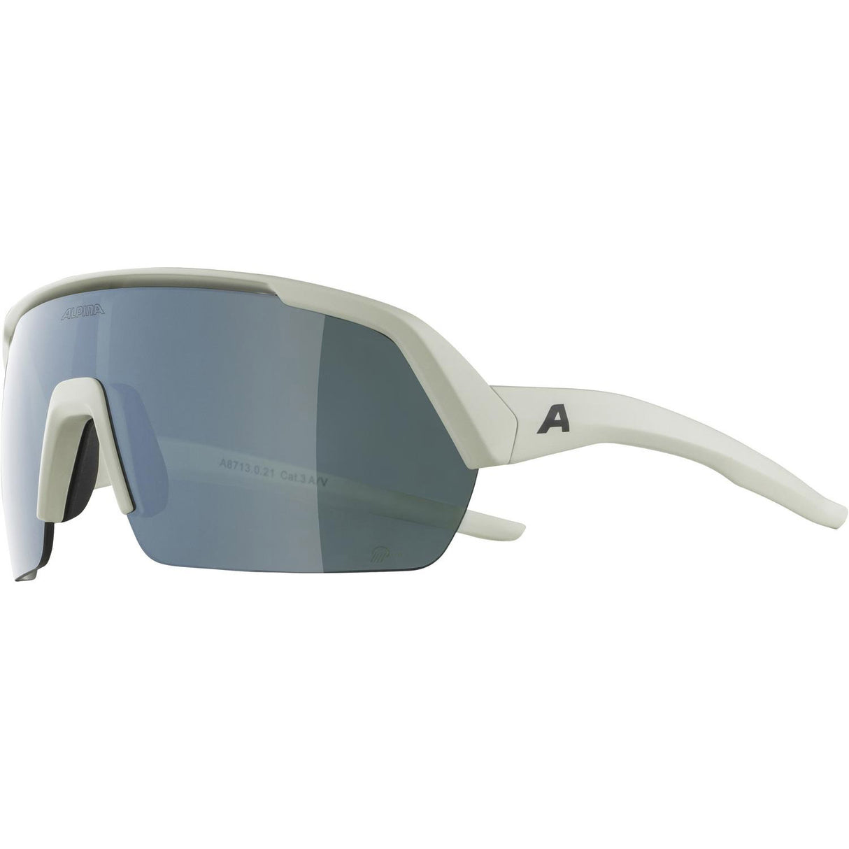 Olimpijskie okulary sportowe Turbo-Hr Q-Lite Fogstop Silver Mirror Gr Cat.3