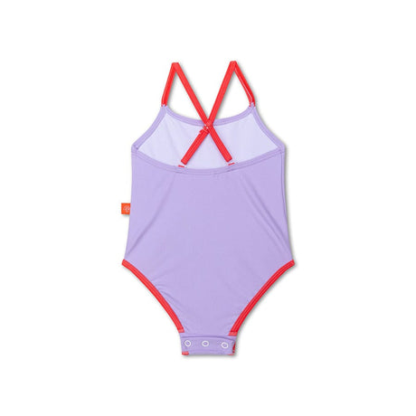 Iconic tones | paars meisjes uv badpak
