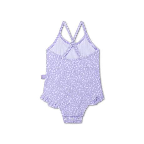 Leopard | lila meisjes uv meisjes badpak