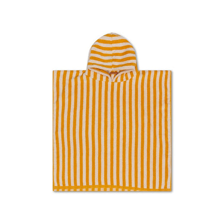 Flow | geel witte strandponcho 65 x 65 cm