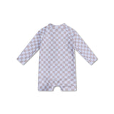 Checkmate | beige jongens uv zwempak