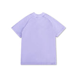 Pure tones | lila uv zwemshirt met korte mouwen