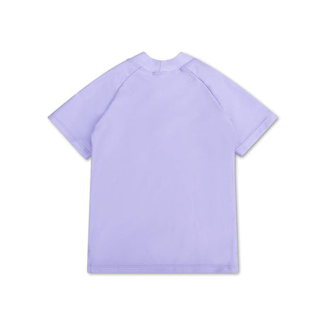 Pure tones | lila uv zwemshirt met korte mouwen