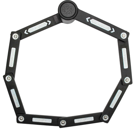 Kryptonite keeper vouwslot – vouwslot fiets – 80 cm lang - zwart