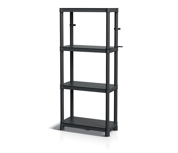 Prosperplast stackaro massief rek kss60l4 zwart