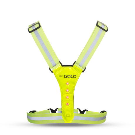 Gato safer sport led vest neon yellow one size