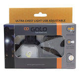 Gato Ultra torace Light USB Regolabile nero una taglia