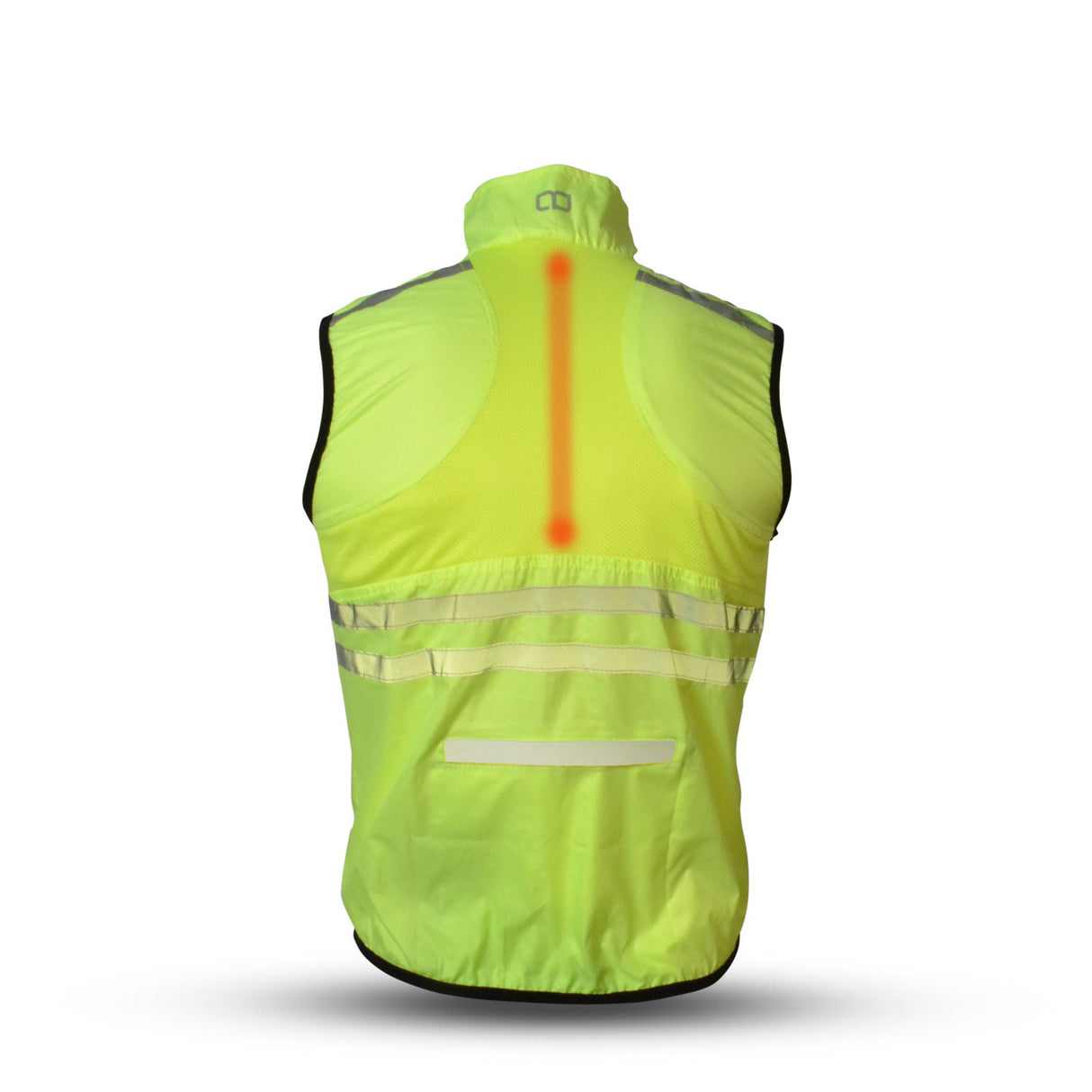 Gato Windbreaker Mesh Vest USB LED Neeonegelgréisst xs