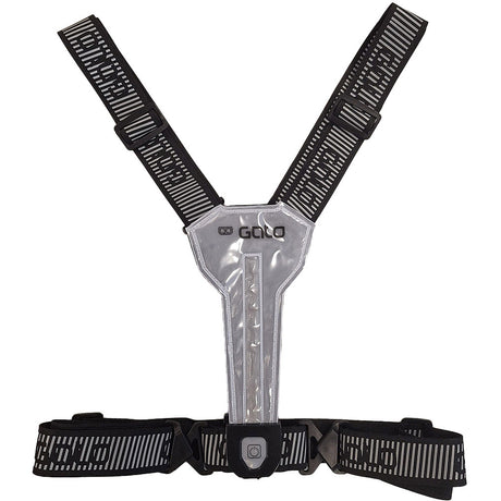 Outwet gato vest ultra led usb one size antraciet
