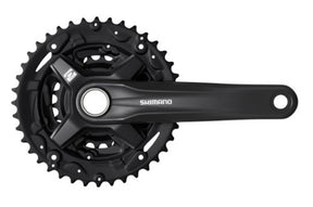 Shimano crankstel 44 32 22 9v hollowtec2 mt2103 z kettingrand 175mm