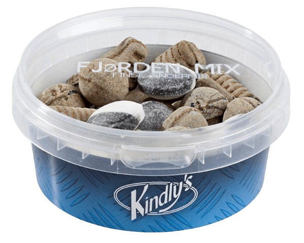 Kindly's fjorden mix bakje (12x 120gr)