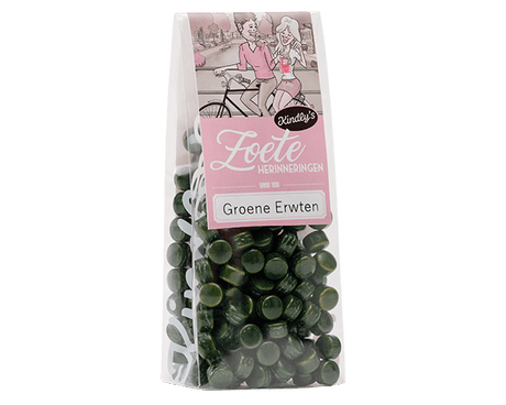 Kindly's groene erwten zakje (7x 200gr)
