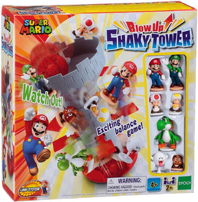Epoch super mario shaky tower blow up