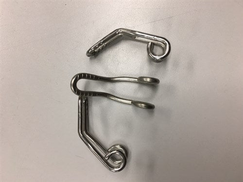 Spanninga lamphaak kroonbout rvs kort