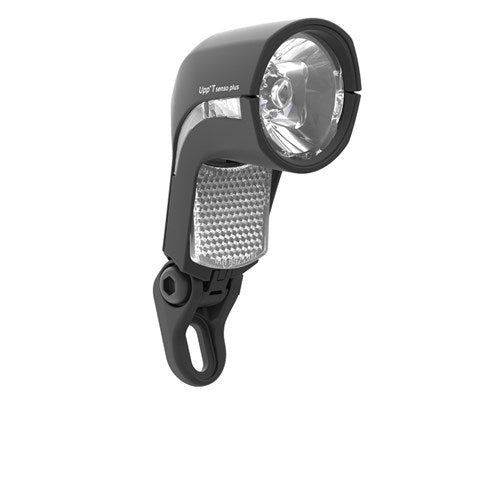 Koplamp Busch en Müller Upp N Led voor naafdynamo 30 Lux - zwart