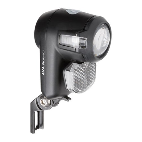 Axa koplamp nox city - 4 lux -auto off - zwart