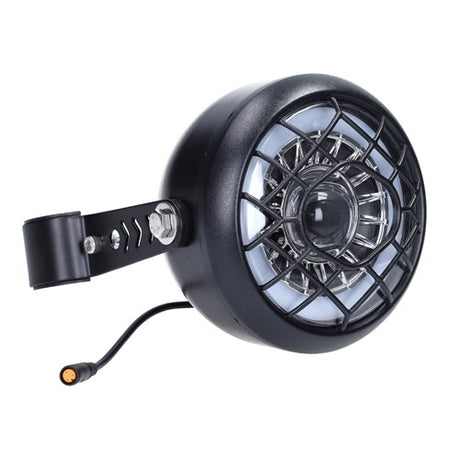 Fat bike koplamp v8 v20 3 polige stekker m lampsteunen