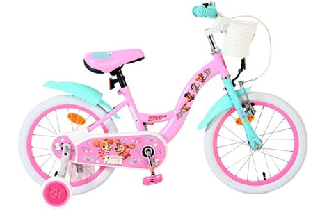 Paw patrol girls 16 inch fiets roze 20614