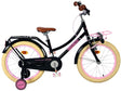 Volare 18 inch fiets excellent zwart roze oma transport 51810