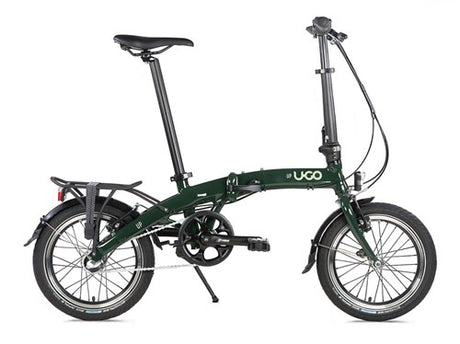 Ugo u.go vouwfiets 16 inch go i3 nexus 3 vrijloop moss green