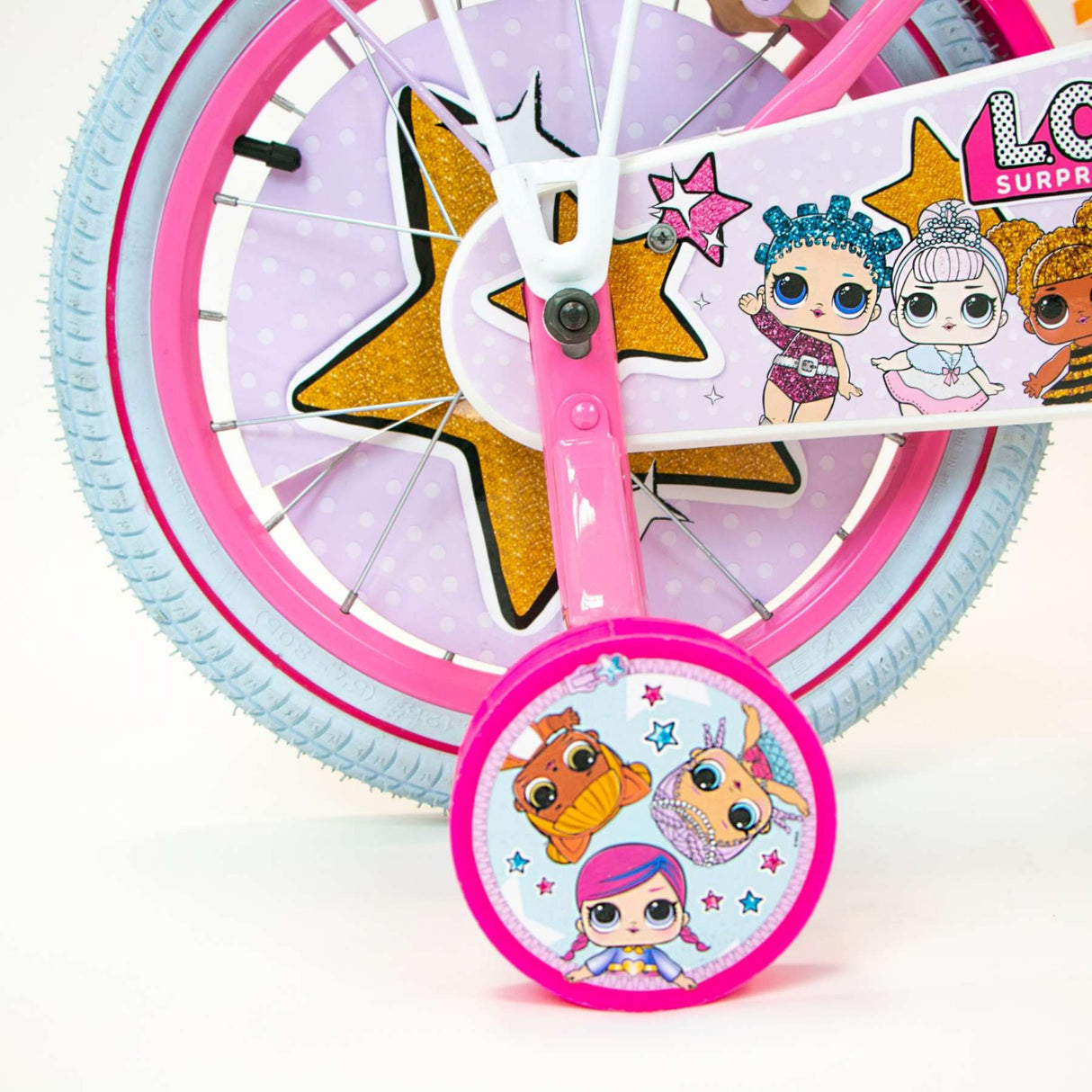 LOL Surprise Kinderfiets Meisjes 16 inch Roze Twee Handremmen