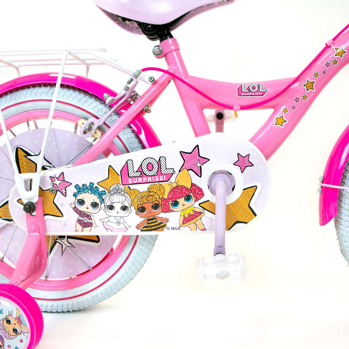 LOL Surprise Kinderfiets Meisjes 16 inch Roze Twee Handremmen