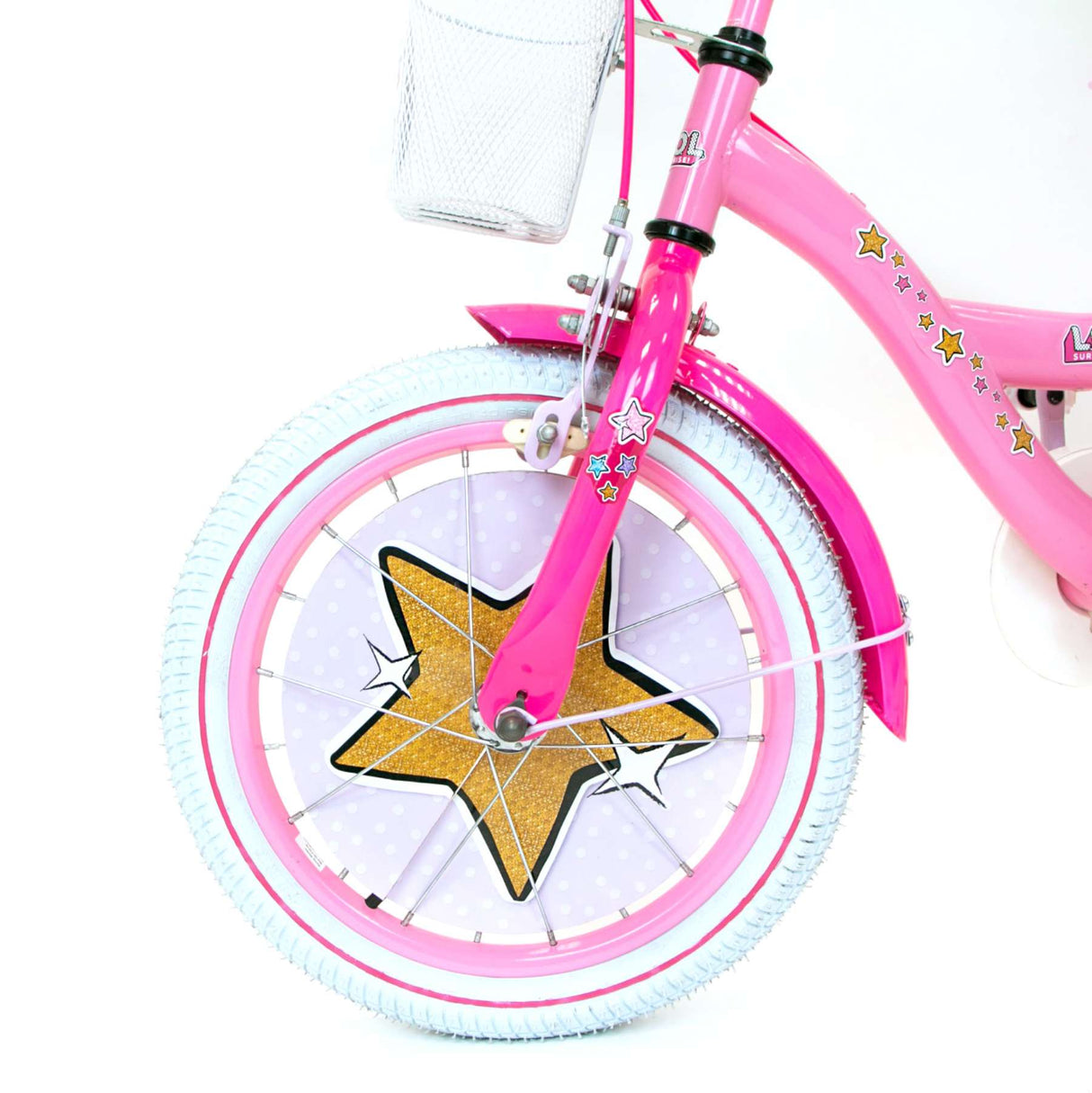 LOL Surprise Kinderfiets Meisjes 16 inch Roze Twee Handremmen