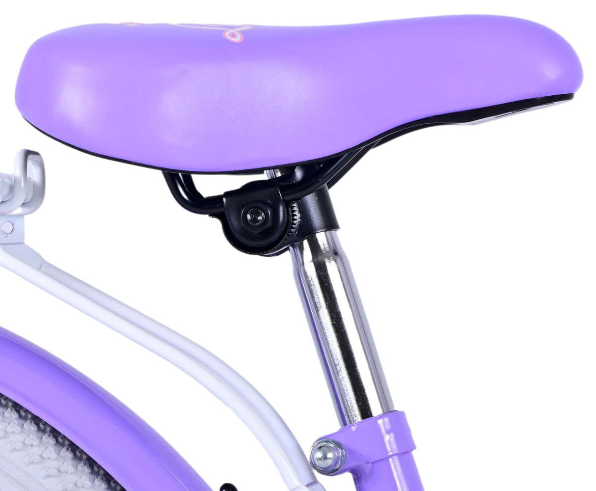 Volare lovely kinderfiets meisjes 20 inch paars twee handremmen