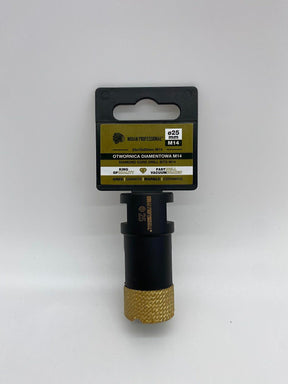 Diamanten kroon m14 25mm droog boren indiaas professional