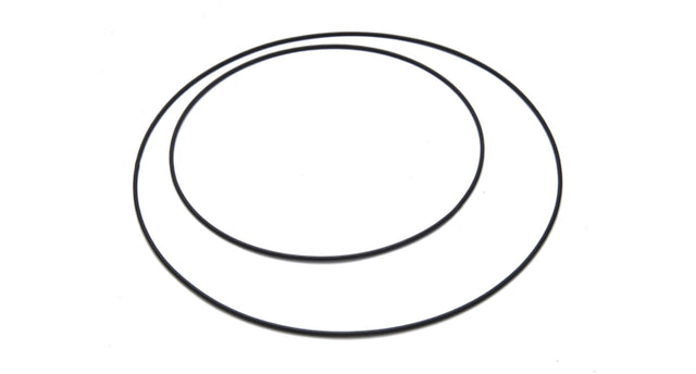 Metal ring 40cm black per stuk