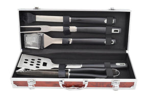 Master grill accessoire set voor barbecue 5szt walizka