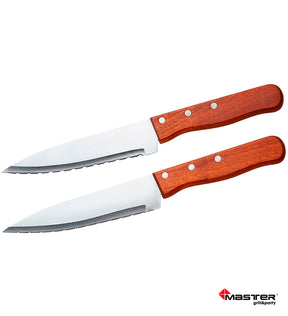 Master grill biefstukmessen set 2szt.