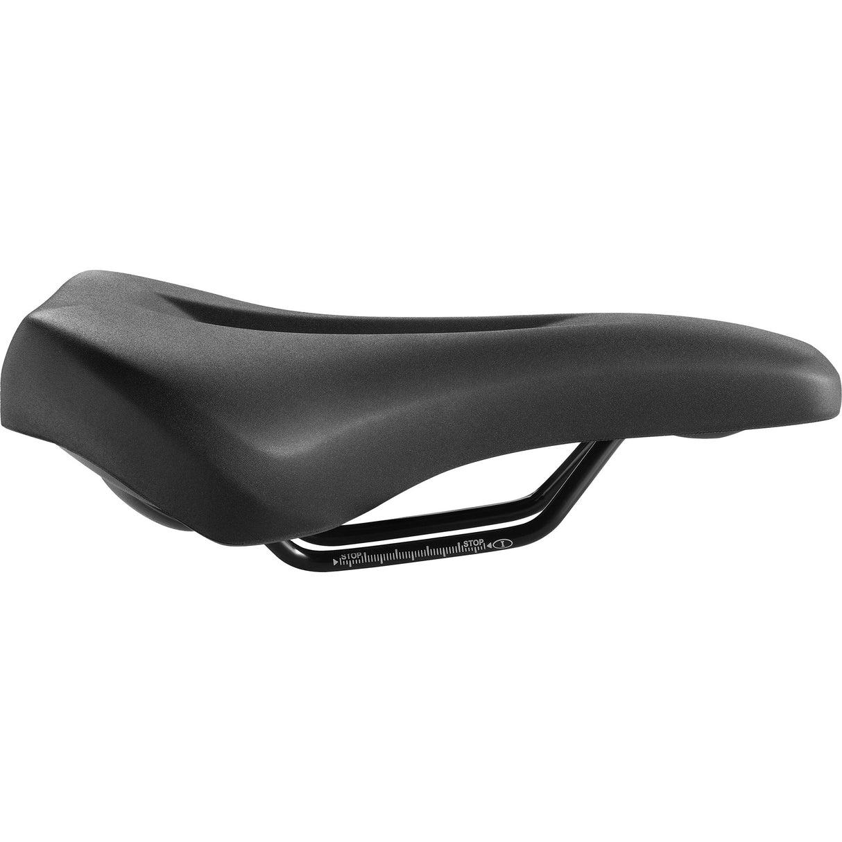 Selle monte grappa monte grappa zadel apnea zwart
