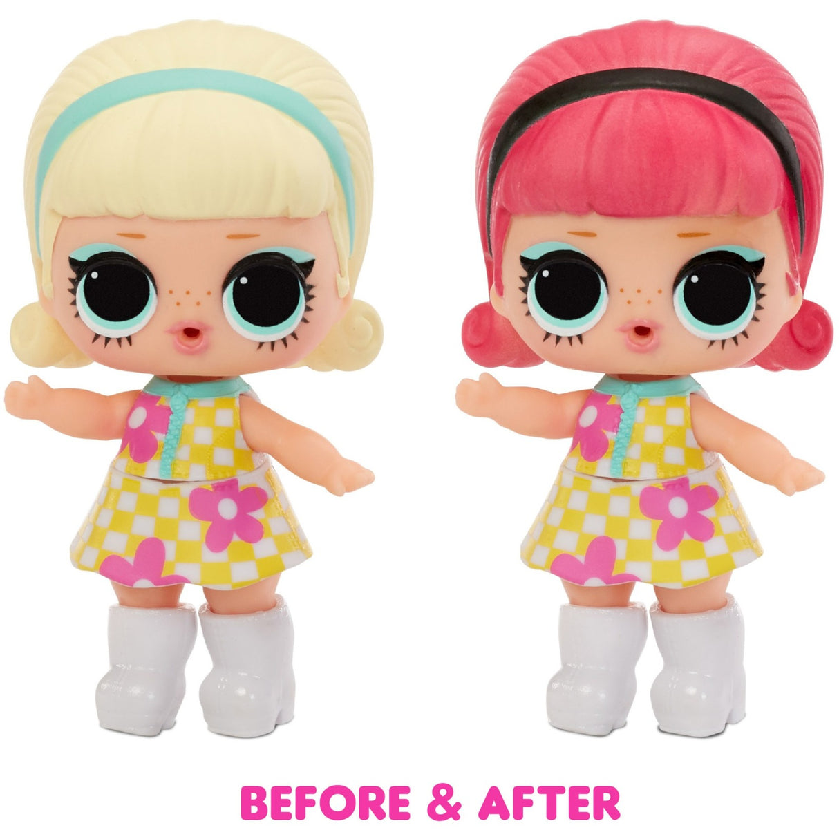 MGA Entertainment Surprise! Color Change Surprise poppen