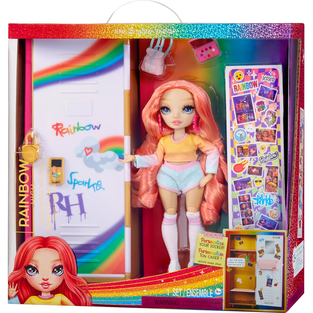 Mga entertainment rainbow high design locker en pinkly paige