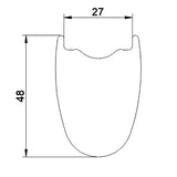 Miche wielset graff aero 48 n3w tubeless