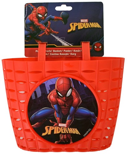Spiderman pvc mand rood