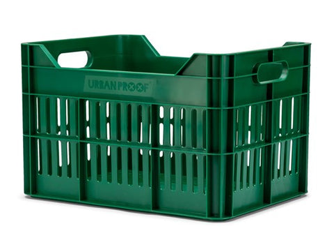 Dutchperfect urban proof krat 30l groen retro green 40x30x25