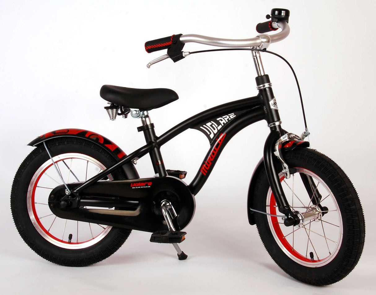 Volare Miracle Cruiser Children's Bike - Drenge - 14 tommer - Matt Black - Prime Collection