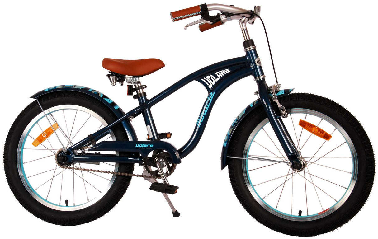 Volare Miracle Cruiser Børnecykeldrenge 18 tommer Matt Blue Prime Collection