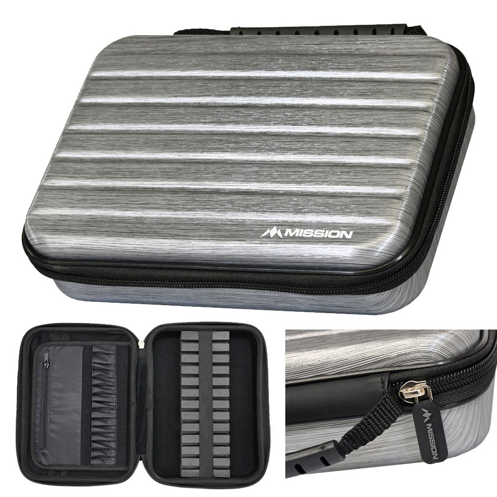 Mission Mission Abs-4 Dartcase Silver