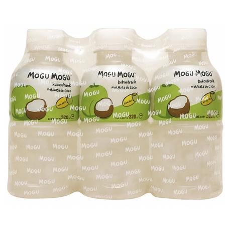 Mogu mogu kokosnoot fles (6x 320ml)