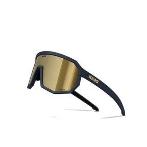 Naos helbo f - regular - navy blue bronze gold
