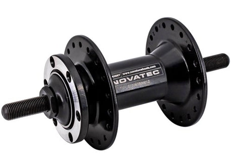 Novatec voornaaf schijfrem 6-gaats vaste as zwart 36g